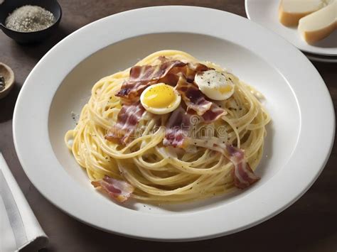  Spaghetti alla Carbonara:  Savor a symphony of savory richness and creamy decadence